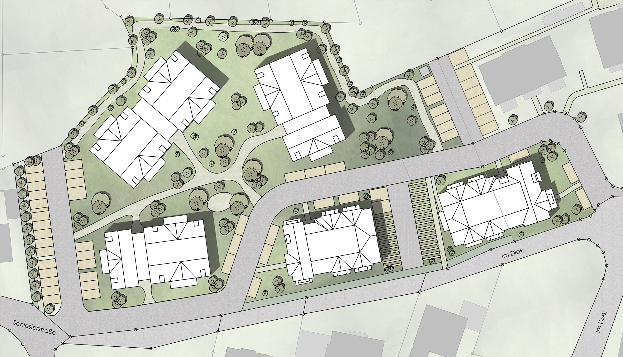Quartier Hövemanns Wiesen – Lageplan